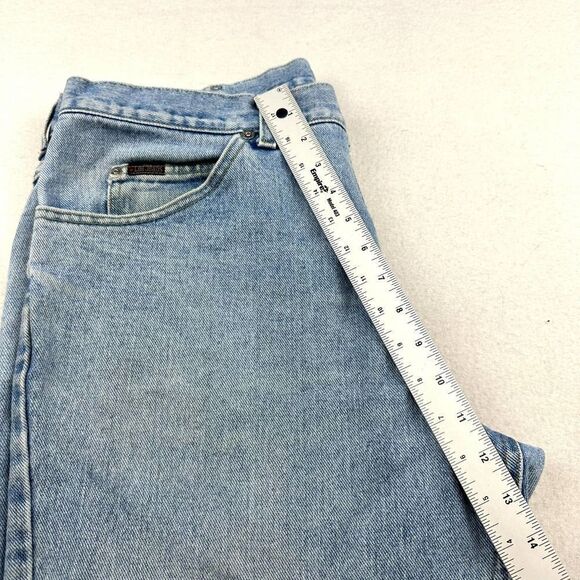 Lee Rider Vintage Light‎ Washed Union USA Jeans Men’s 38 (34) x 30 Read - Picture 8 of 16